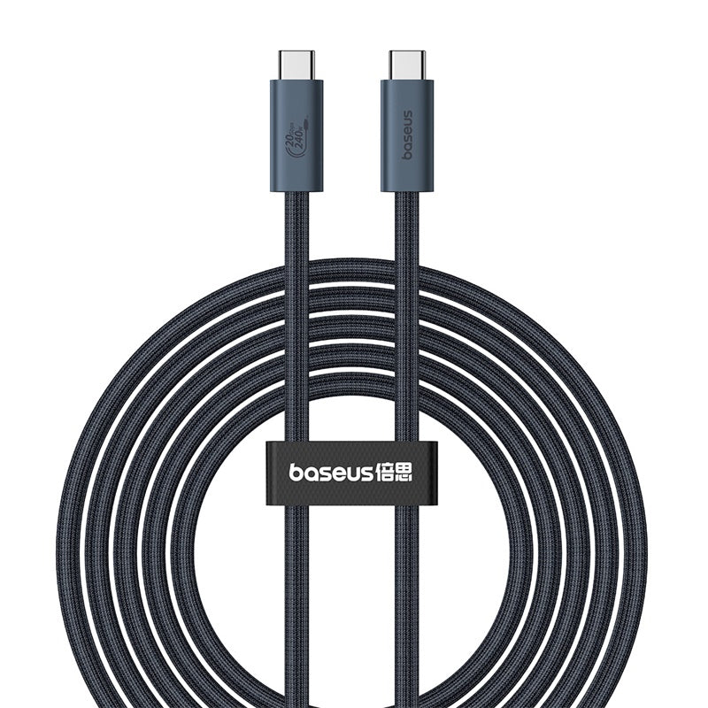 BASEUS Flash 2 USB4 Full-Featured Charging Cable USB-C to USB-C 240W Data Cord BASEUS Flash 2 USB4 Full-Featured Charging Cable USB-C to USB-C 240W Data Cord